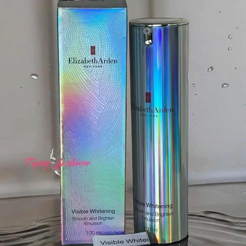 ELIZABETH ARDEN VISIBLE WHITENING SMOOTH AND BRIGHTEN EMULSION 100ML NIB